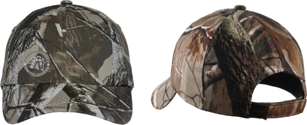 Velcro Back Realtree Camo Tmw Hat - Baseball Cap (1000x409), Png Download