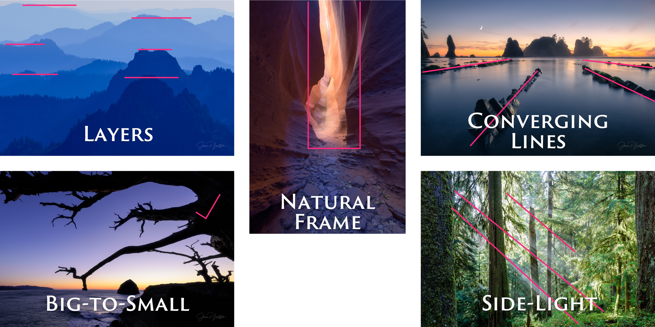 6 In-field Techniques To Create Depth In Your Landscape (2500x1251), Png Download
