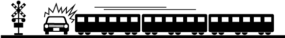 Railroad Crossing Accident - Railway (640x480), Png Download