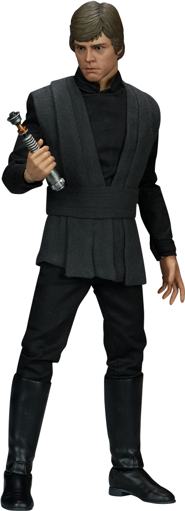 Sideshow Collectibles Luke Skywalker Deluxe Sixth Scale - Diamond Select Toys (480x1000), Png Download