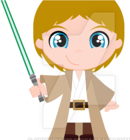 Laser Clipart Luke Skywalker Lightsaber - Cartoon (640x480), Png Download