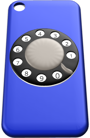 Spinning Rotary Iphone 7 Cover - Circle (1024x768), Png Download
