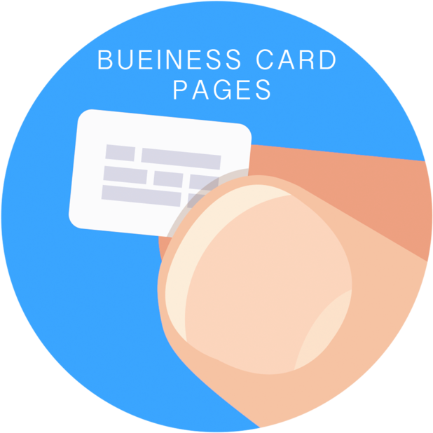 Business Card Templates For Pages 4 - Circle (630x630), Png Download