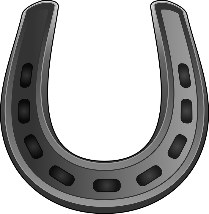 Pictures Of Horseshoes Shop Cliparts - Horseshoe Transparent Background (703x720), Png Download