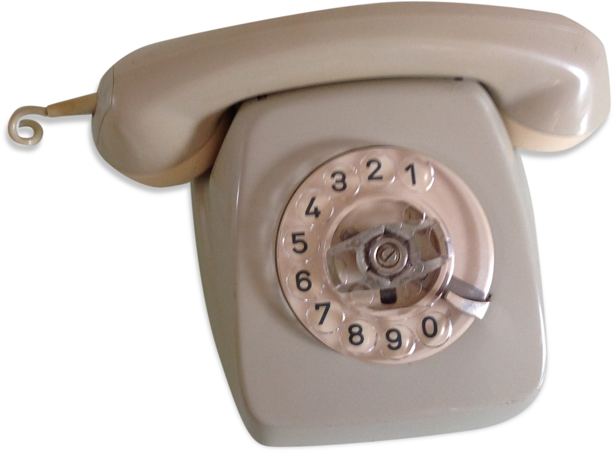 Corded Phone (1457x1457), Png Download
