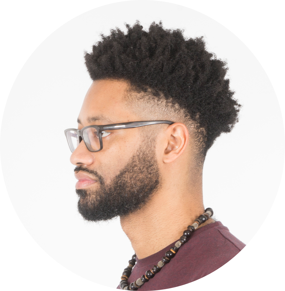 Hey I Am Hervé The Founder & Ceo Of Afrocks, A Platform - Barba Afro (970x990), Png Download