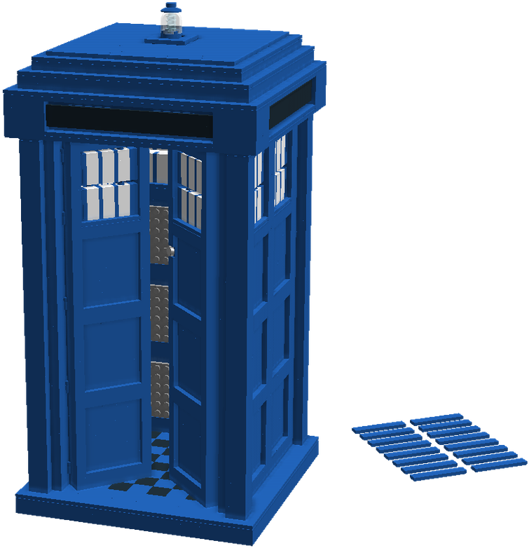 Doctor Who - Tardis - Outhouse (1153x900), Png Download
