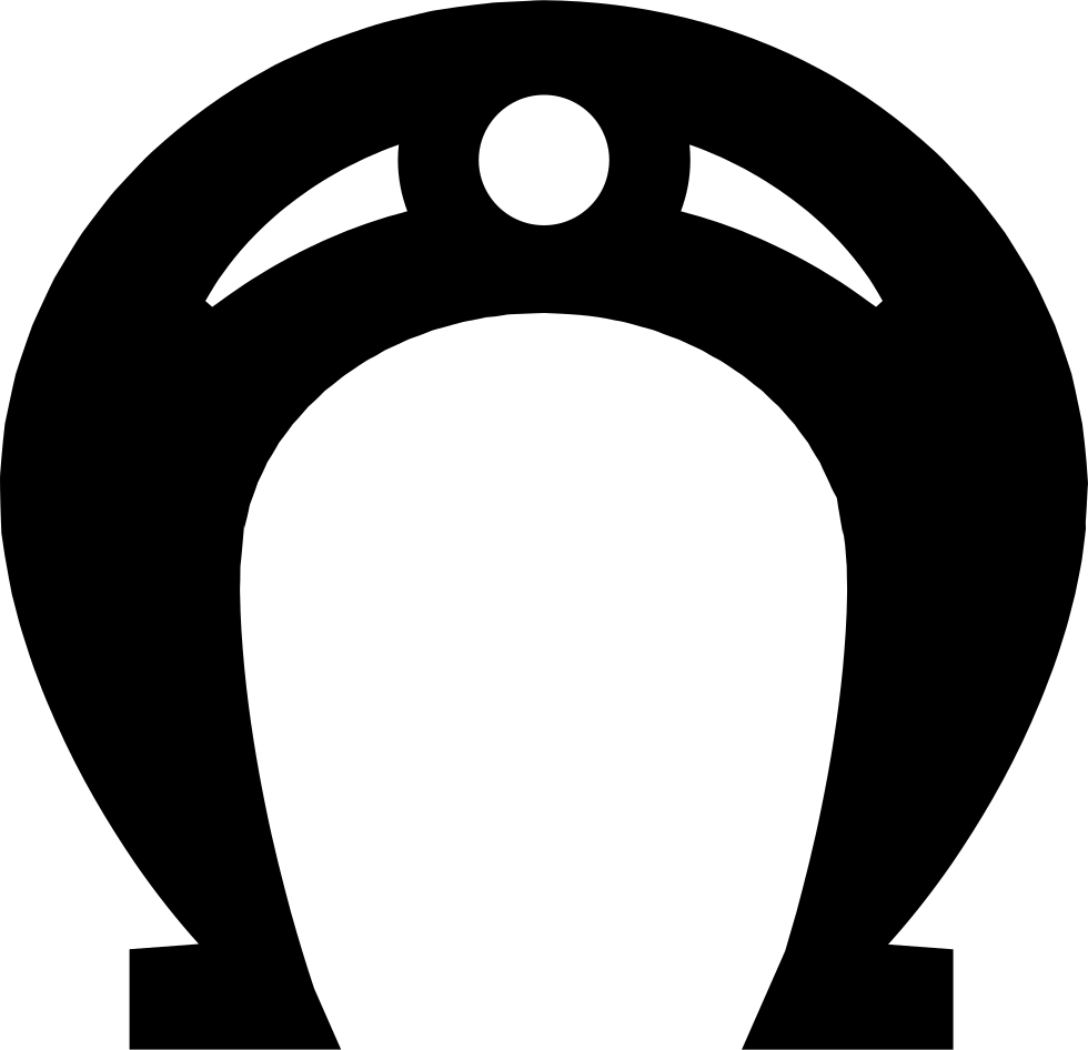 Png File Svg - Herradura Blanca Para Logo Png (980x946), Png Download