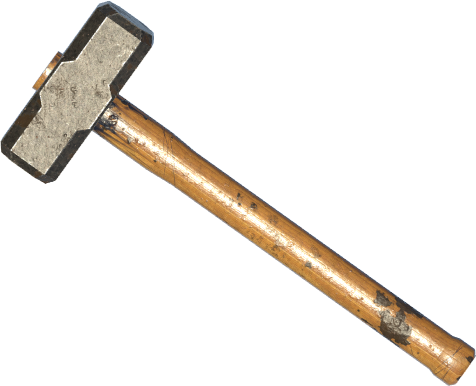 Sledgehammer - Lump Hammer (1000x1000), Png Download