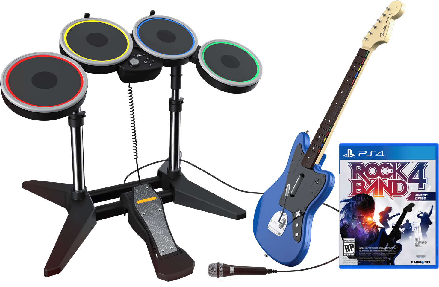Rock Band Rivals Ps4 (1600x1600), Png Download