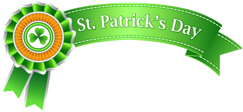 Free Png Download St Patricks Day Banner Transparent - St Patricks Day Banner Clipart (850x394), Png Download