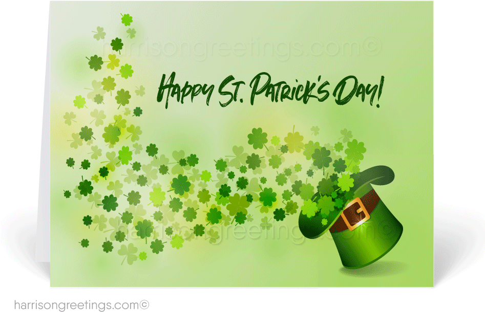 Client Happy St - Saint Patrick's Day (946x704), Png Download