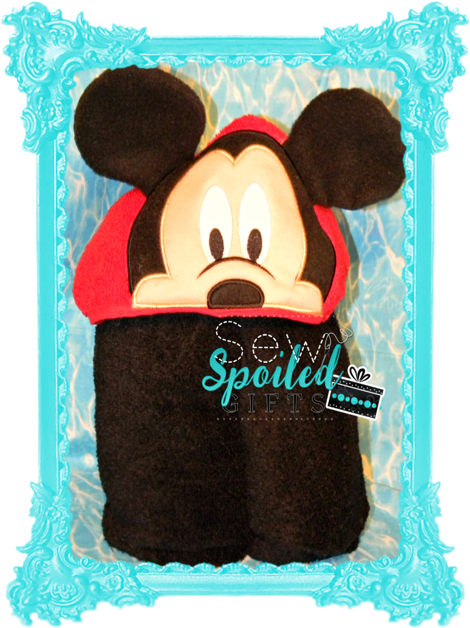 Mouse Hooded Towel - Hoard Gallery (1071x1321), Png Download