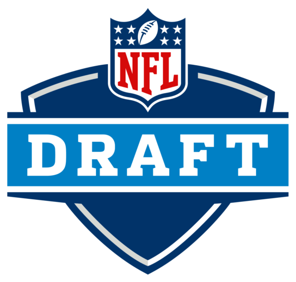 2019 Mock Draft - Nfl Scouting Combine Logo (576x549), Png Download