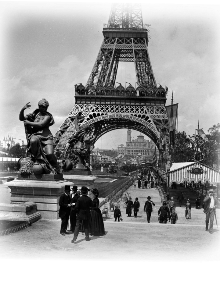 Blend Me 518 - Eiffel Tower Construction Abc (720x1064), Png Download