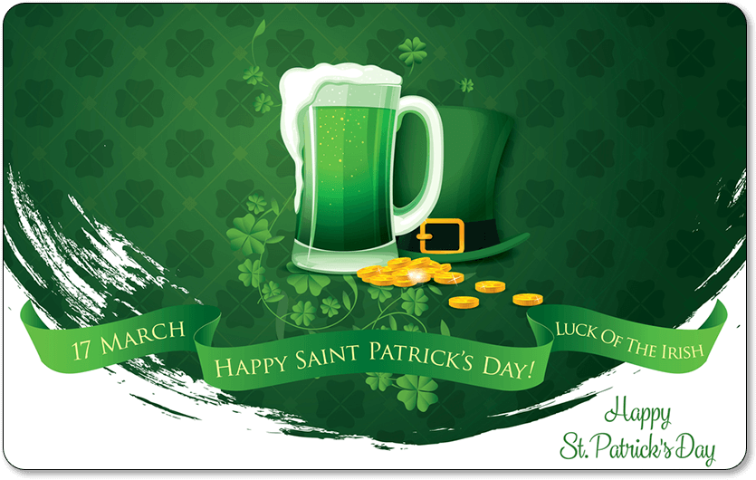 Patrick's Day - $100 - 00 - Illustration (960x540), Png Download