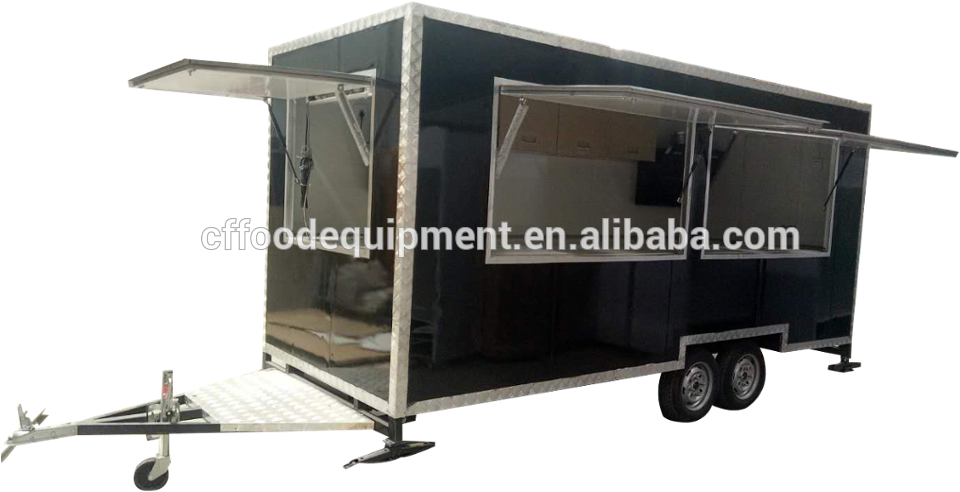 Australia Mobile Food Cart Kiosk Van Trailer/food Van - Horse Trailer (1000x750), Png Download