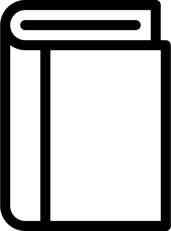Png File Svg - Icono Cuadernos Png (726x980), Png Download