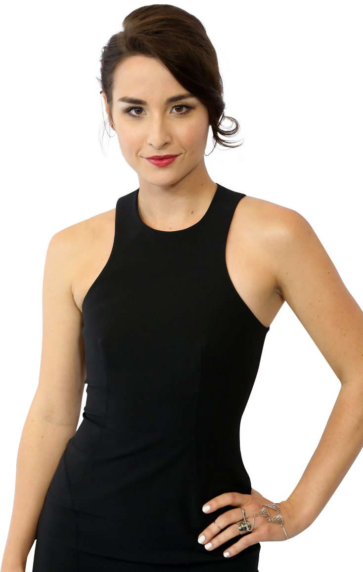 Allison Scagliotti - Little Black Dress (734x1155), Png Download