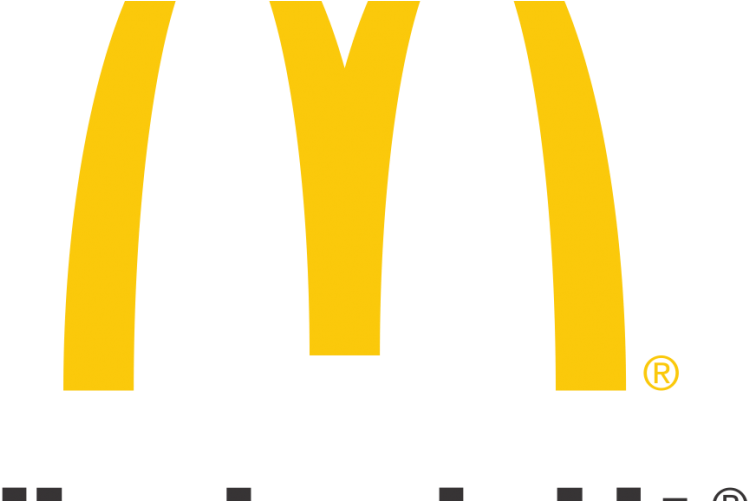 Logo White Brand Symbol Mcdonalds Free Download Image - Parallel (1100x500), Png Download