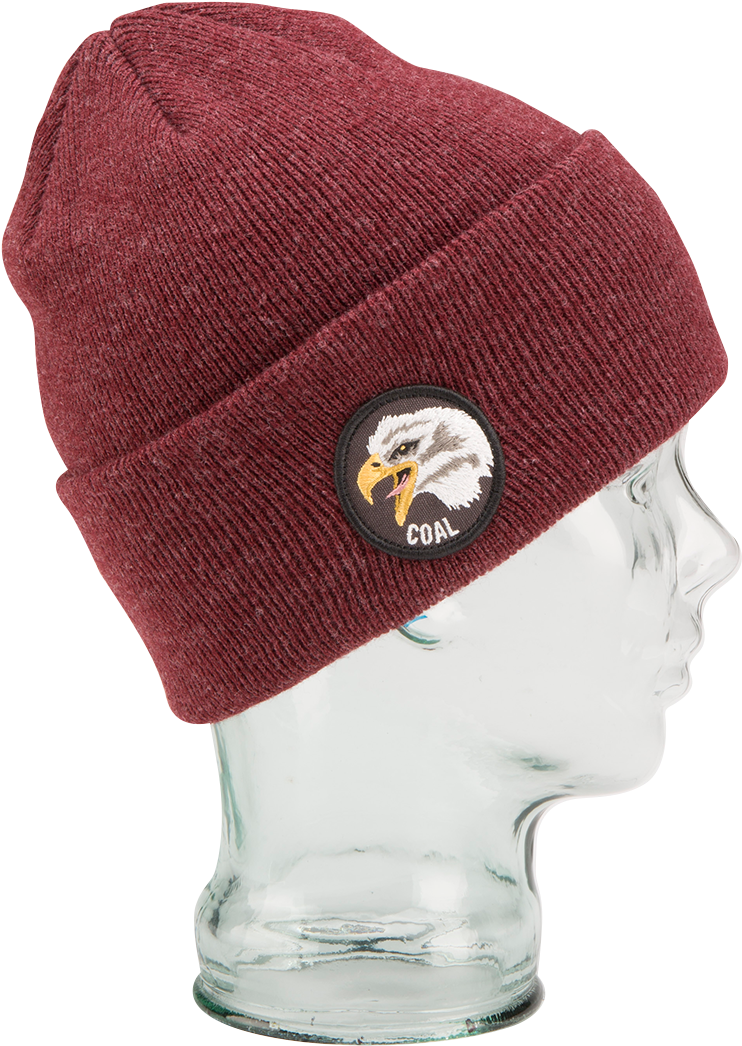 Coal The Prey Beanie Heather Burgundy - Hat (1200x1200), Png Download
