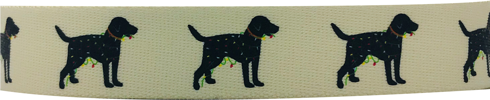 Holiday Black Lab Belt (1600x1460), Png Download