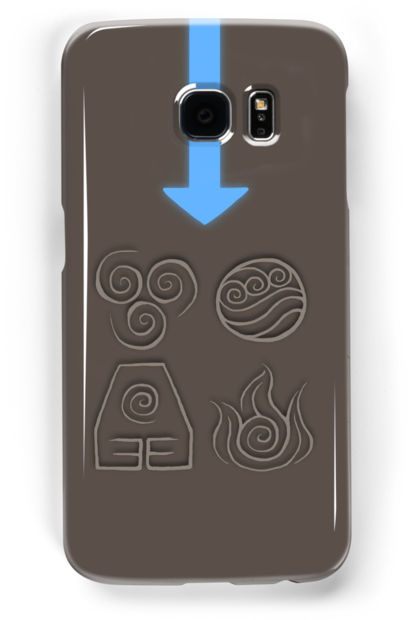 The Last Airbender By Shelbeawest - Iphone (500x700), Png Download