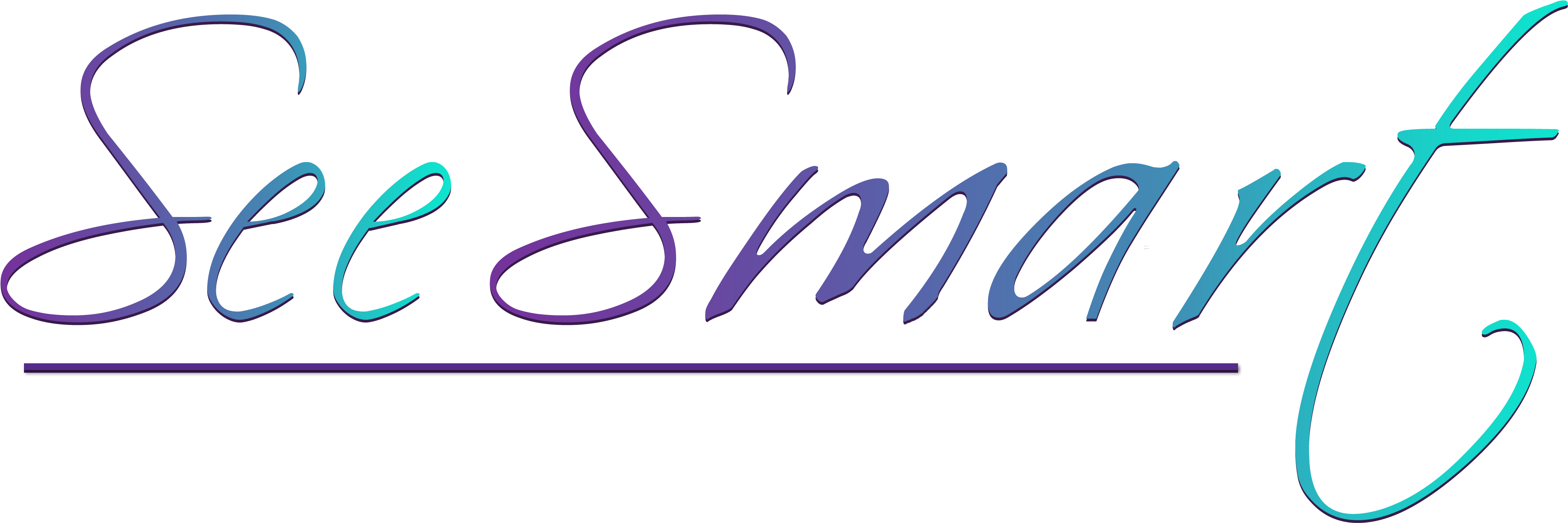 Seesmart Coaching - Calligraphy (4300x1517), Png Download