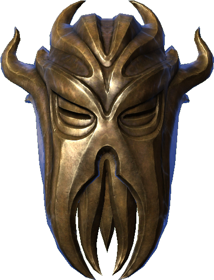 Miraak Mask (580x580), Png Download
