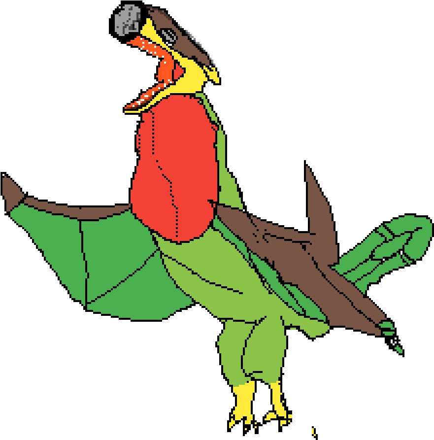 Qurupeco "calling Wyvern" - Cartoon (1200x1200), Png Download