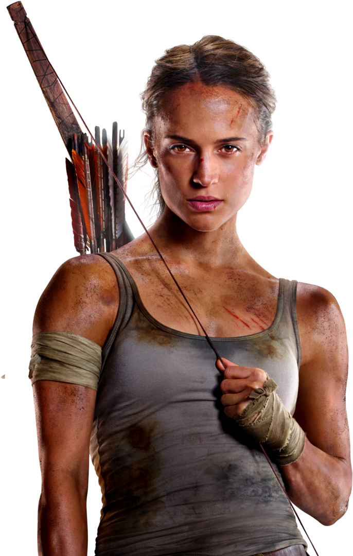 Tomb Raider 2018 By Hz Design - Dvd Alicia Vikander Tomb Raider (707x1131), Png Download