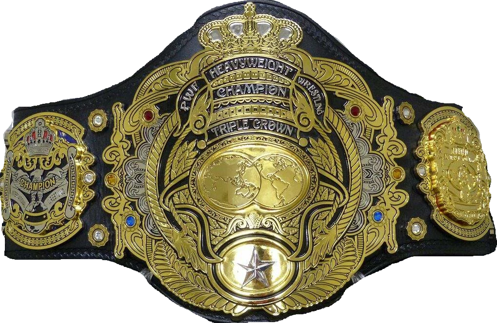 Belts Ajpw Triple Crown Heavyweight Championship01 - Global Honored Crown Ghc Heavyweight Championship (1019x663), Png Download