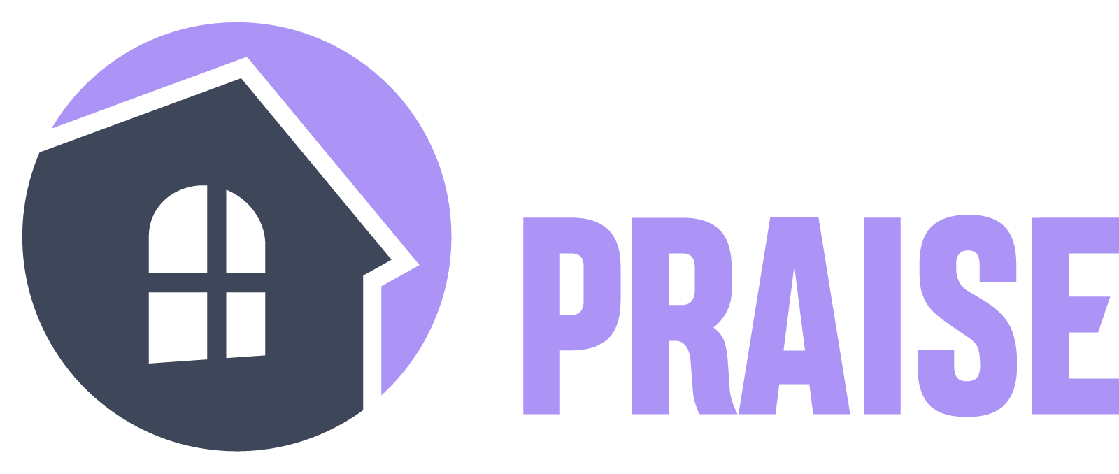 The House Of Praise Ogo - Sign (1600x678), Png Download
