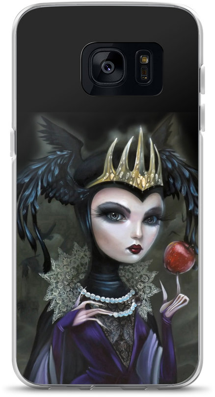 Evil Queen Samsung Case - Mobile Phone (1000x1000), Png Download