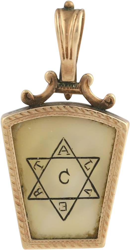 Royal Arch Mason - Locket (1001x1001), Png Download