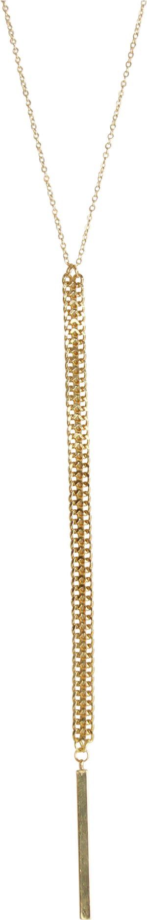 Lana Textured Chain Y Necklace - Chain (1957x1957), Png Download