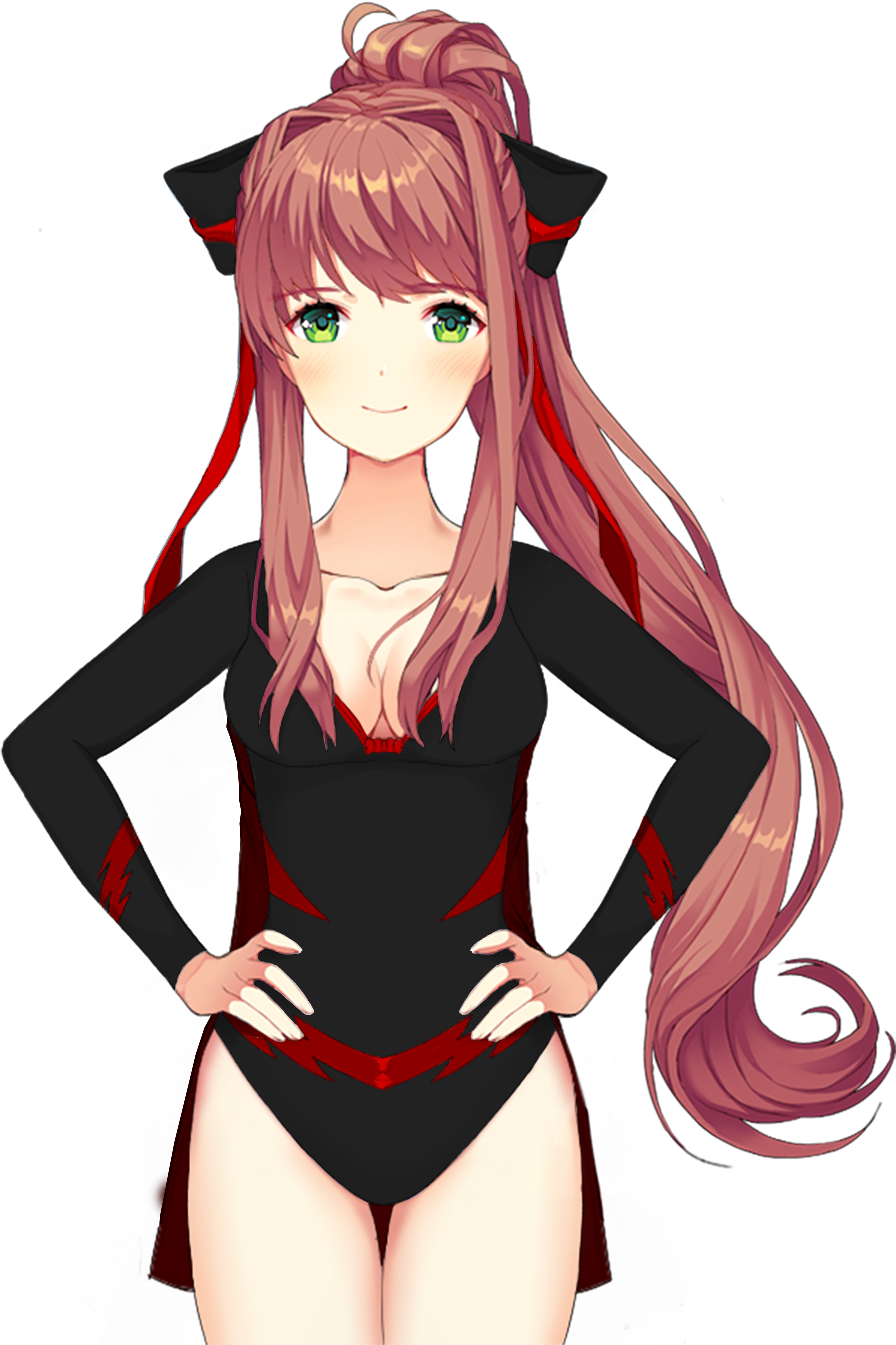 Oc Edited Mediaevil Queen Monika - Monika Sprites (2880x2880), Png Download