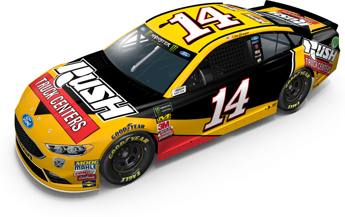 Rush/mobil - Clint Bowyer Rush Truck Centers (1100x693), Png Download