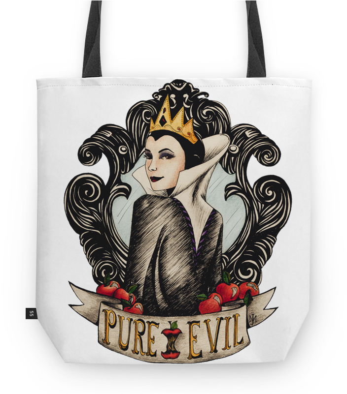 Bolsa Evil Queen De Juliana Monteirona - Tote Bag (800x800), Png Download