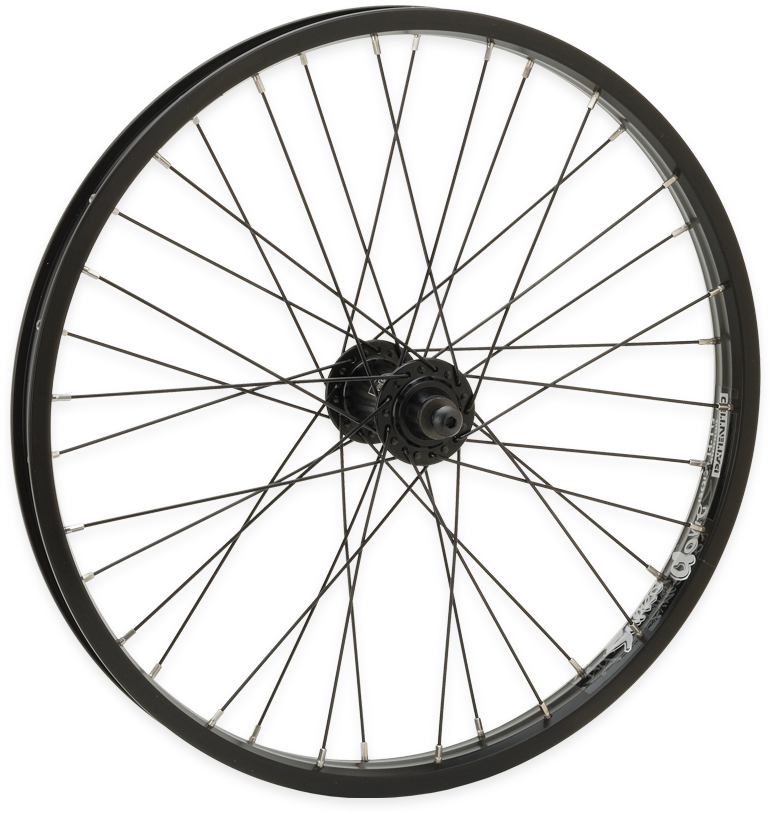 Picture Free Library Felt Bicycles Usa Front Black - Bmx Wheel Png (1400x886), Png Download