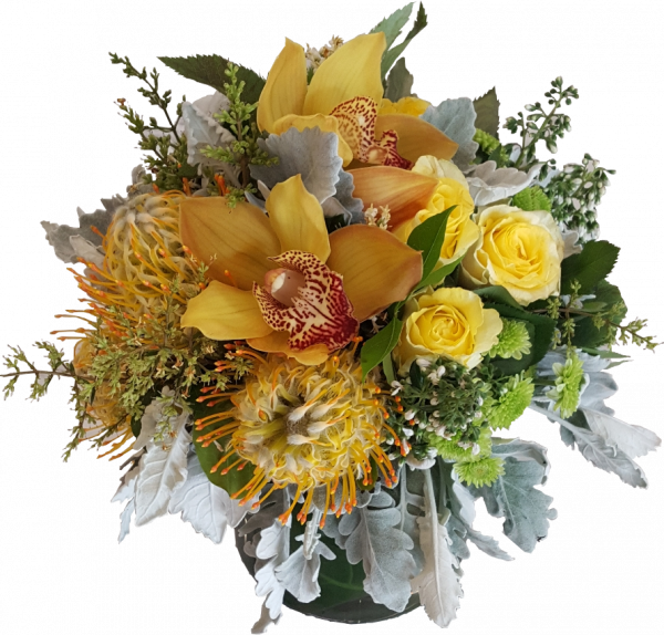 Using Flowers With Rustic Tones, This Cluster Will - Bouquet (600x574), Png Download