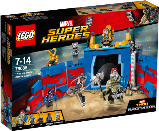 Lego Super Heroes Thor Ragnarok (744x419), Png Download
