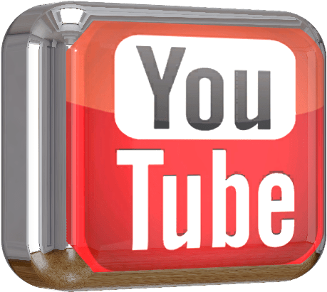 Youtube Square Shiny 3d Button Png File - Youtube (1920x1080), Png Download