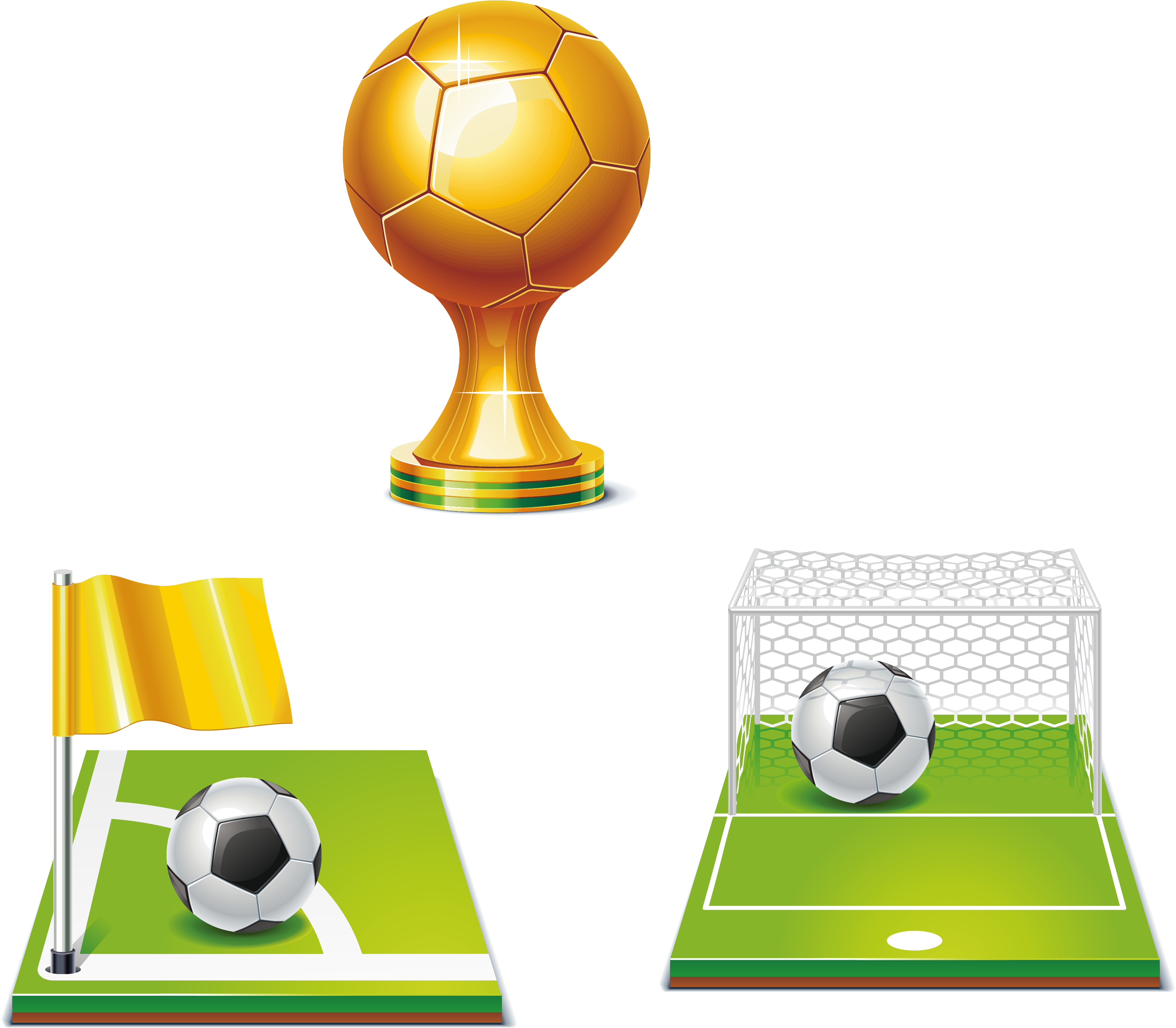 Vector Royalty Free Stock Ball Vector Motion - Soccer Icon (3408x2939), Png Download