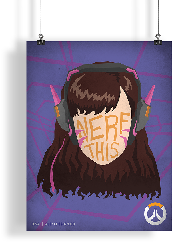 Overwatch Posters - Poster (718x957), Png Download
