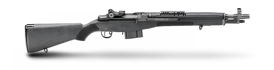 Springfield Armory M1a Socom Semi-auto Rifle, - Springfield M1a Scout Squad (900x700), Png Download