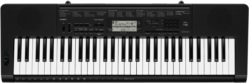 Casio Ctk 3500 (1000x791), Png Download