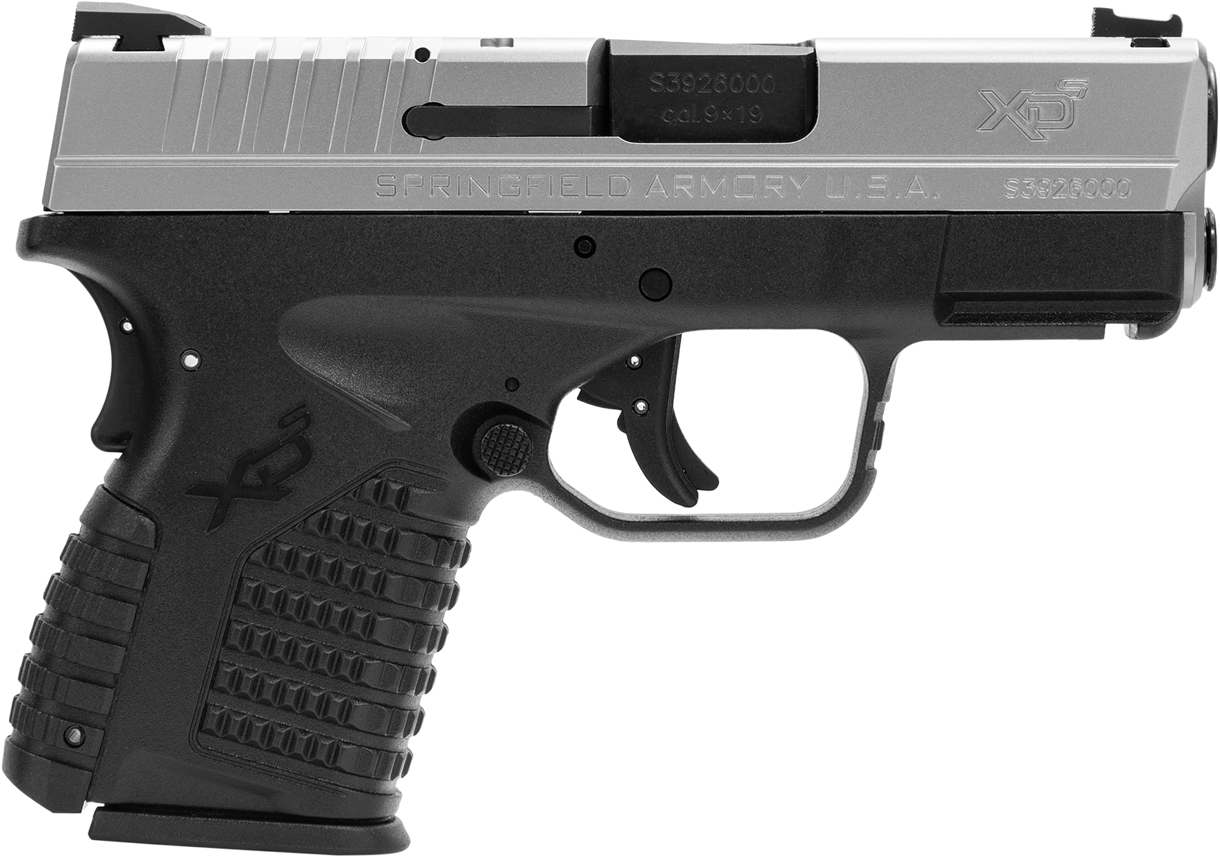 Springfield Armory Xds9339s Xd-s Dao 9mm (1800x1273), Png Download