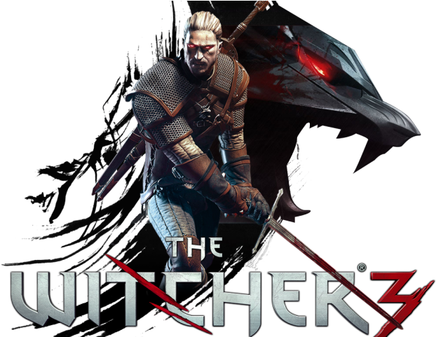 The Witcher Clipart Geralt - Png The Witcher 3 (640x480), Png Download