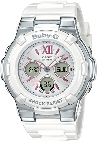 Casio Baby G Standard Analog Digital Watch Bga 110bl - Bga 110bl 7bdr (600x600), Png Download